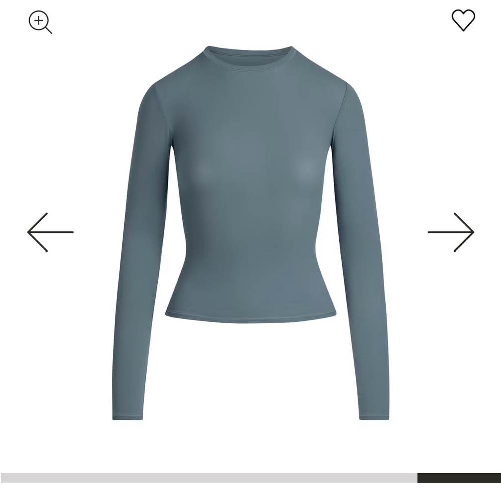 SKIMS FITS EVERYBODY LONG SLEEVE T-SHIRT